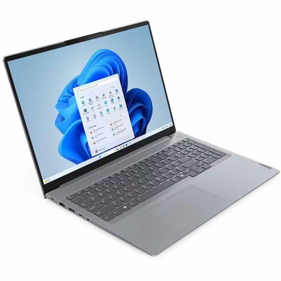 Lenovo ThinkBook 16 G7 ARP 21MW0001US 16" Notebook - WUXGA - AMD Ryzen 5 7535HS - 8 GB - 256 GB SSD - English (US) Keyboard - Arctic Gray