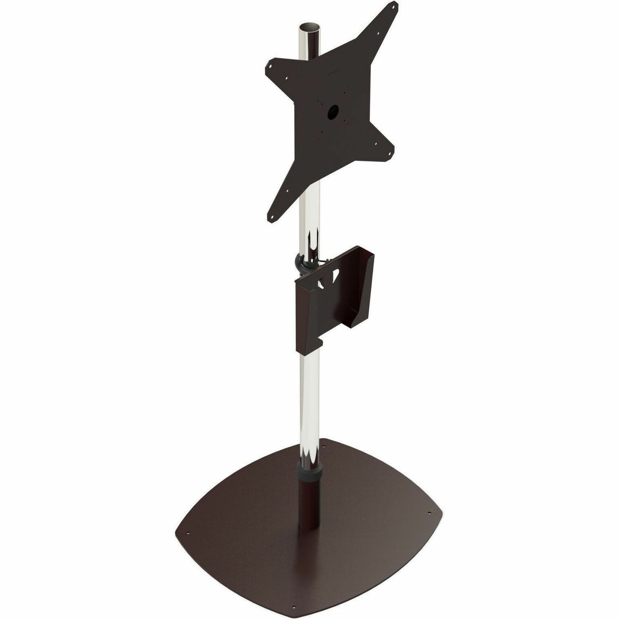 LOW-PROFILE SINGLE POLE BASE