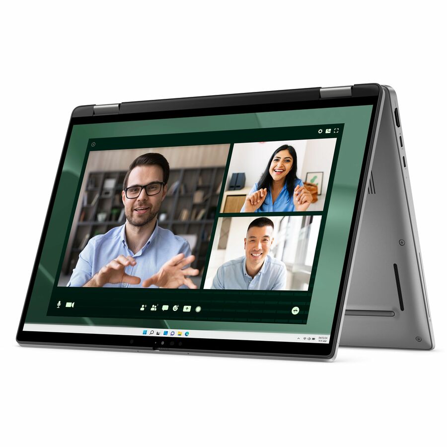 Dell Latitude 7000 7450 14" Touchscreen Convertible 2 in 1 Notebook - Full HD Plus - Intel Core Ultra 5 135U - vPro Technology - 16 GB - 256 GB SSD - Titan Gray