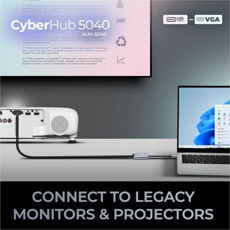 Adesso USB-C to VGA Adapter