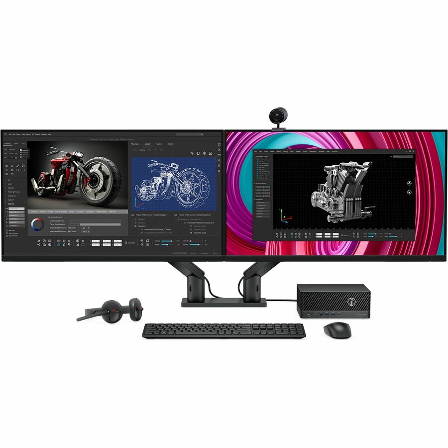 Dell Precision 3000 3280 Workstation - Core i7 14th Gen i7-14700 - vPro Technology - 32 GB - 512 GB SSD - Compact - Black