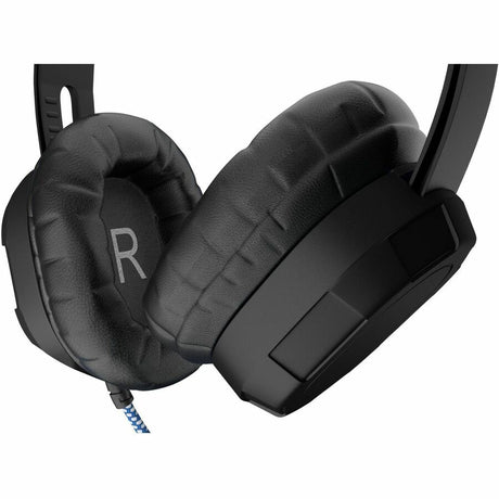 MAXCases Extreme Headphone w/braided cable, (No volume control, no mic) w/USB-C connector (Black)