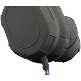 MAXCases Extreme Headphone w/braided cable, (No volume control, no mic) w/USB-C connector (Black)