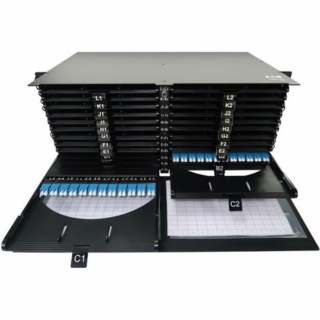 HIGH-DENSITY PANEL FIBER SPLICE