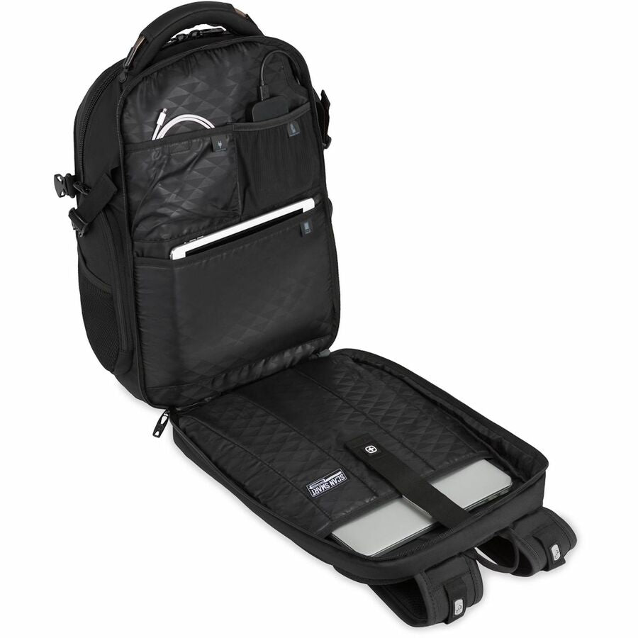 SwissGear ScanSmart 5358202410 Carrying Case (Backpack) for 16" Notebook - Black