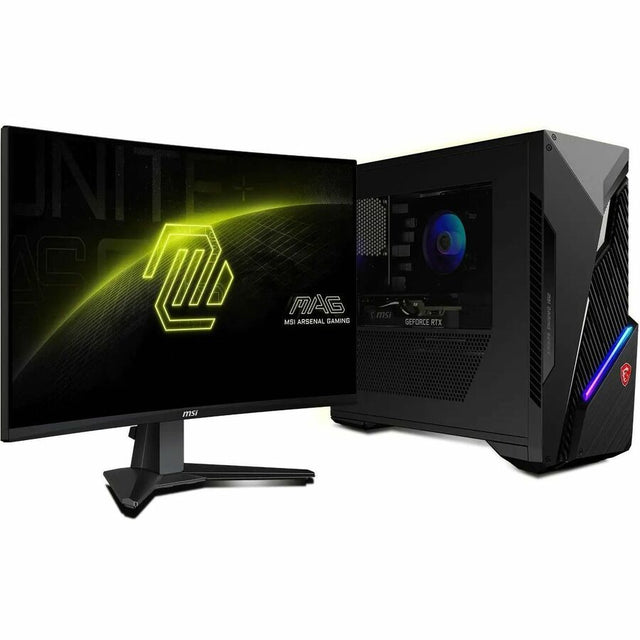 MSI MAG 27C6X 27" Class Full HD Curved Screen Gaming LED Monitor - 16:9 - Metallic Black