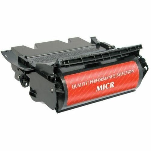 V7 Remanufactured High Yield Toner Cartridge for LEXMARK 64004HA(M), 64015HA(M), 64035HA(M), X644H01A(M), X644H11A(M), X644H21A(M) - MICR - Magnetic Ink Character Recognition for check printing - Black - 21000 Pages.