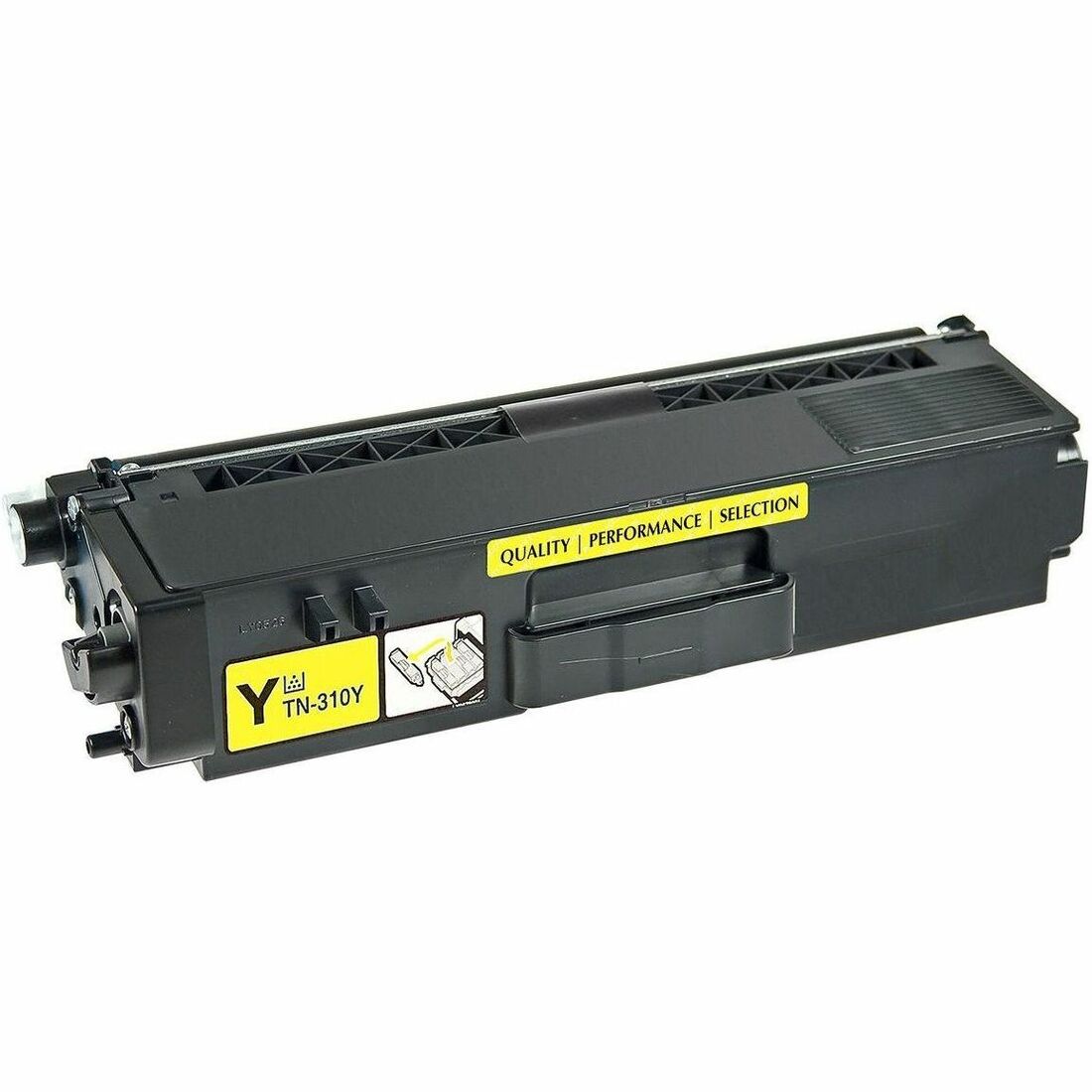 V7 Remanufactured Toner Cartridge for Brother TN310Y - Color Laser - Yellow - 1500 Pages.