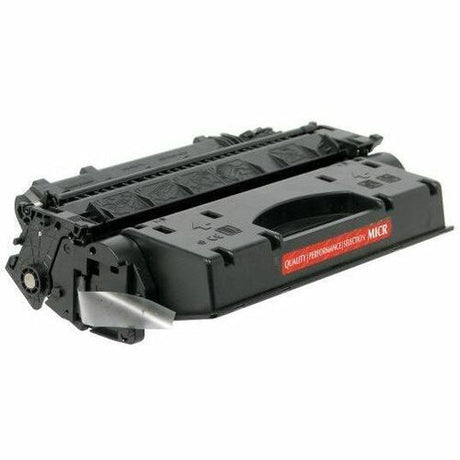 V7 Remanufactured High Yield Toner Cartridge for HP CF280X(M), 02-81551-001 - MICR - Magnetic Ink Character Recognition for check printing - Black - 6900 Pages.