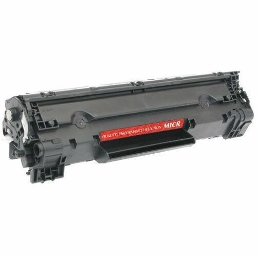 V7 Remanufactured High Yield Toner Cartridge for HP CF283X(M), 02-82016-001 - MICR - Magnetic Ink Character Recognition for check printing - Black - 2200 Pages.