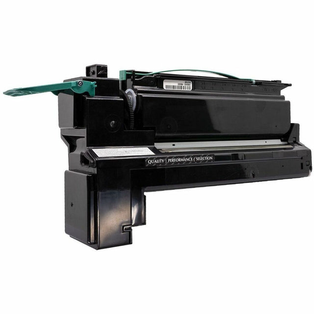 V7 Remanufactured Extra High Yield Toner Cartridge for LEXMARK C792X1KG, C792X2KG - Color Laser - Black - 20000 Pages.