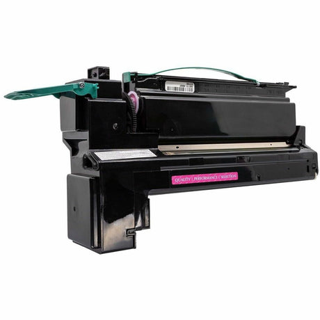 V7 Remanufactured Extra High Yield Toner Cartridge for LEXMARK X792X1MG, X792X2MG - Color Laser - Magenta - 20000 Pages.