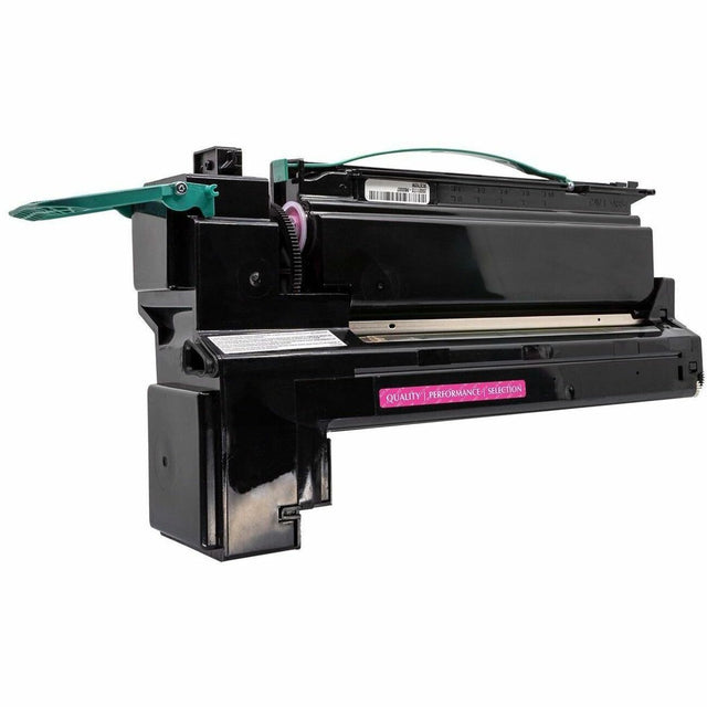 V7 Remanufactured Extra High Yield Toner Cartridge for LEXMARK X792X1MG, X792X2MG - Color Laser - Magenta - 20000 Pages.