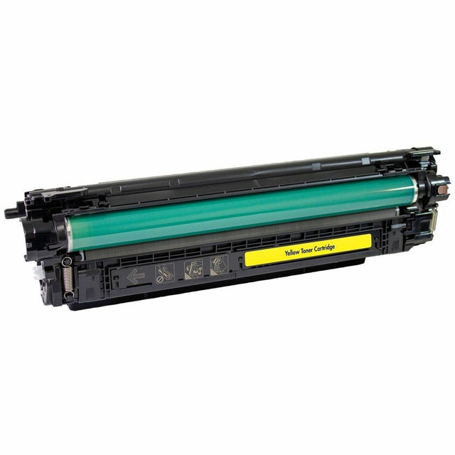 V7 Remanufactured High Yield Toner Cartridge for HP CF472X, W9032MC - Color Laser - Yellow - 23000 Pages.