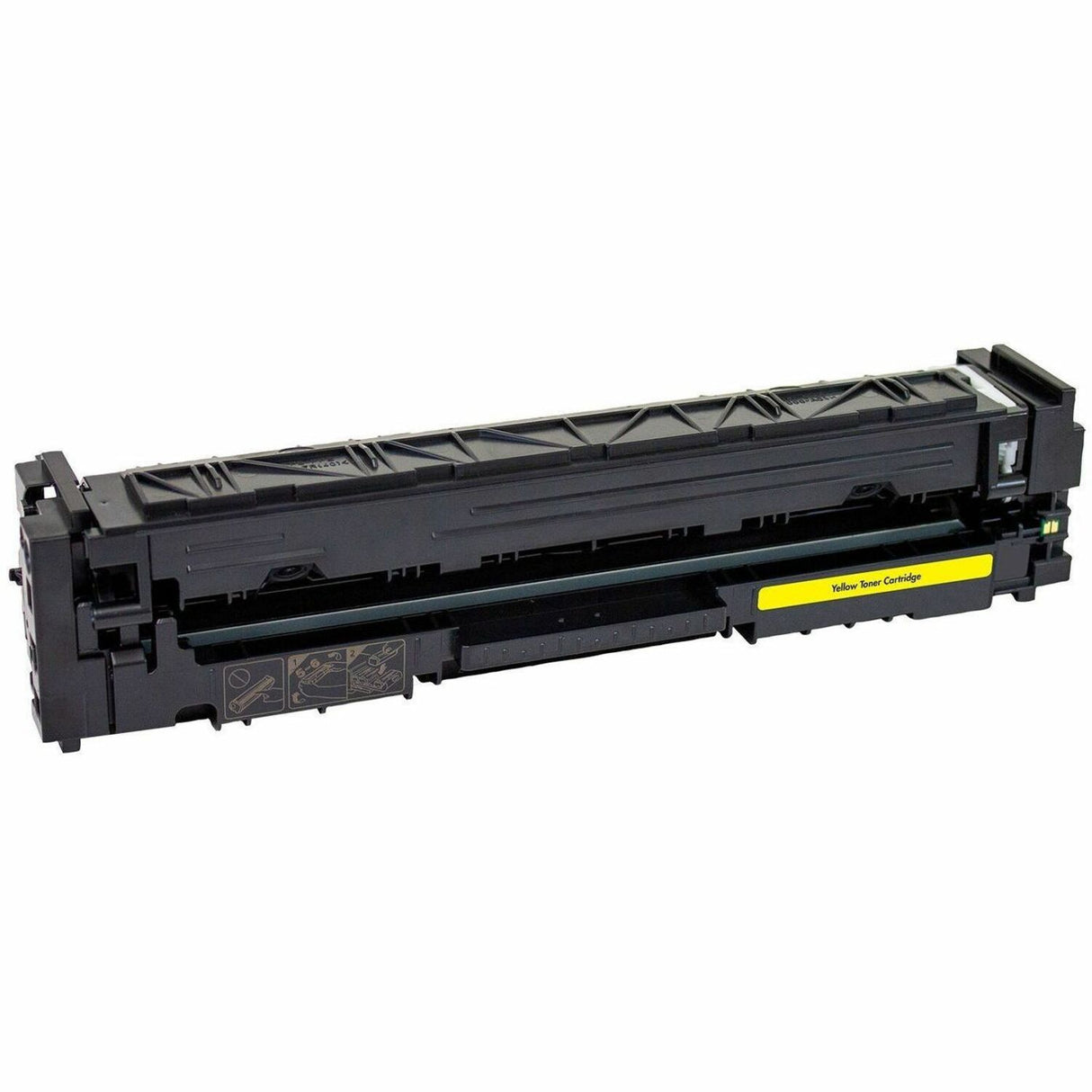 V7 Remanufactured High Yield Toner Cartridge for HP W2112X - Color Laser - Yellow - 2450 Pages.