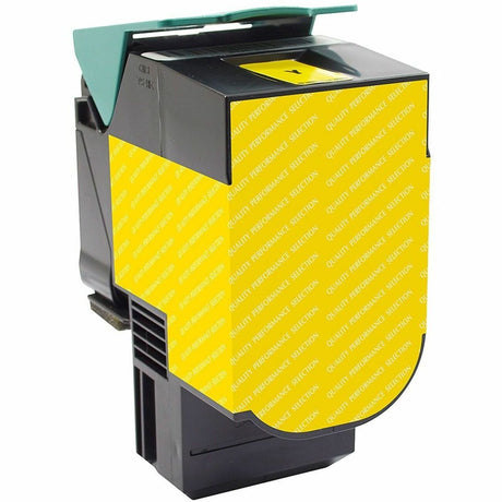 V7 Remanufactured Toner Cartridge for LEXMARK 71B0040, 71B20Y0 - Color Laser - Yellow - 2300 Pages.