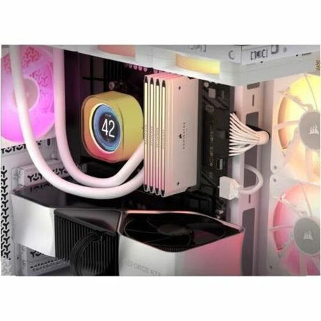 Corsair 3500X ARGB Mid-Tower PC Case - White