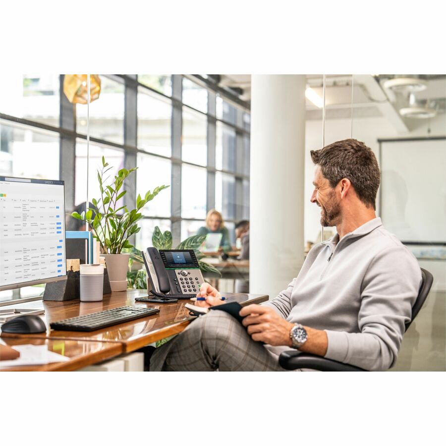 Poly Edge E500 IP PH PoE-e TAA