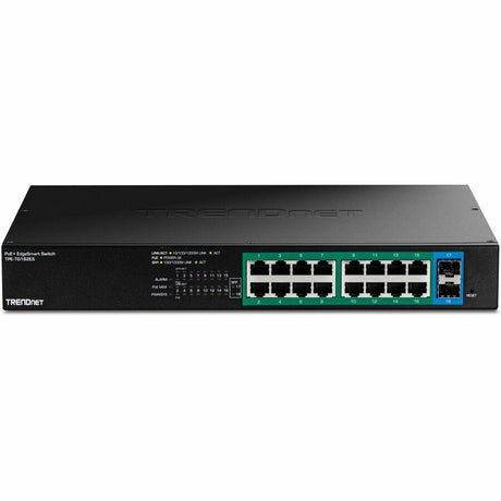 18 Port Gigabit PoE+ Switch
