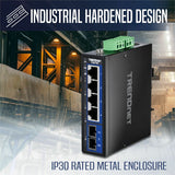 5 Port Hardened Switch