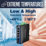 5 Port Hardened Switch