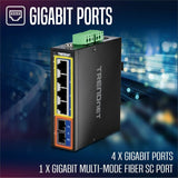 5 Port Hardened Switch