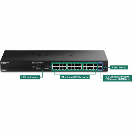 26 Port PoE+ Switch