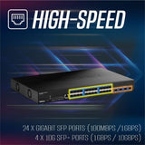 28 Port Layer 2 Switch