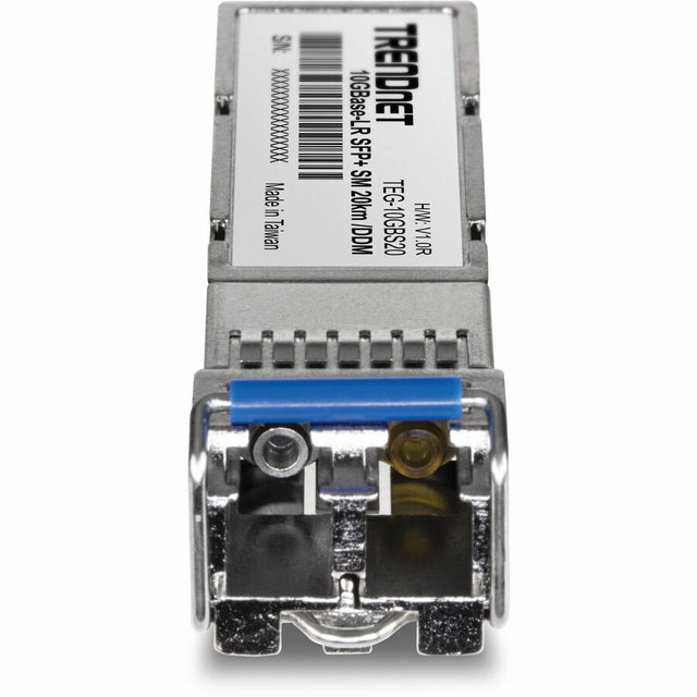 TRENDnet TEG-10GBS20, SFP+ Single Mode LC Module (20km), Lifetime Protection