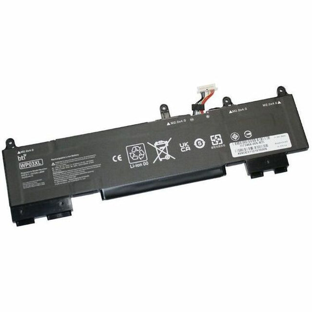 BTI M73468-005-BTI 11.58V 38WHR LI-ION BATTERY HSTNN-LB8W, M73468-005, WP03038XL-PL, M64305-171, TPN-DB0P, WP03XL, M64305-2C1, TPN-IB0B, M64305-421, WP03038XL ELITE X360 1040 14 G9 2-IN-1, ELITE X360 830 13.3 G9 2-IN-1, ELITEBOOK 1040 14 G9, ELITEBOOK 830