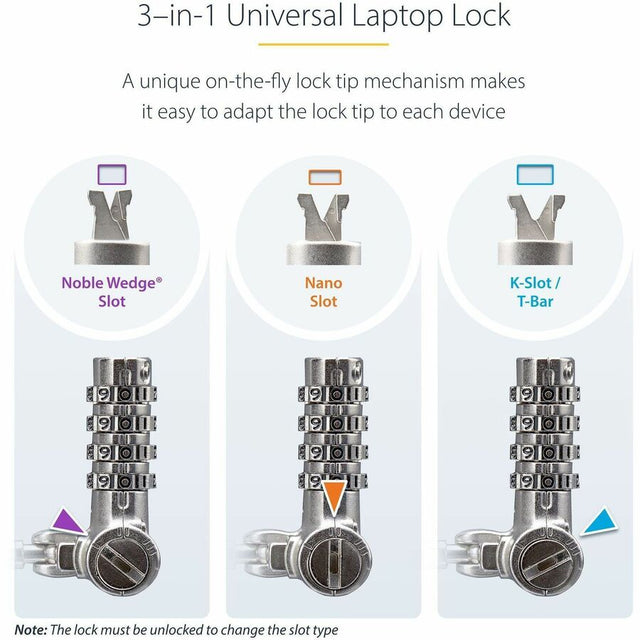 25 Pack Universal Laptop Lock