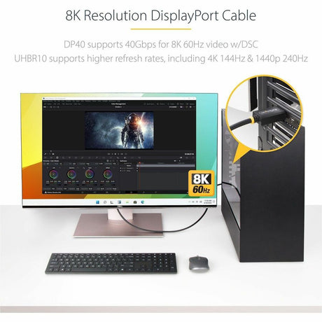 VESA Certified DP 2.1 Cable