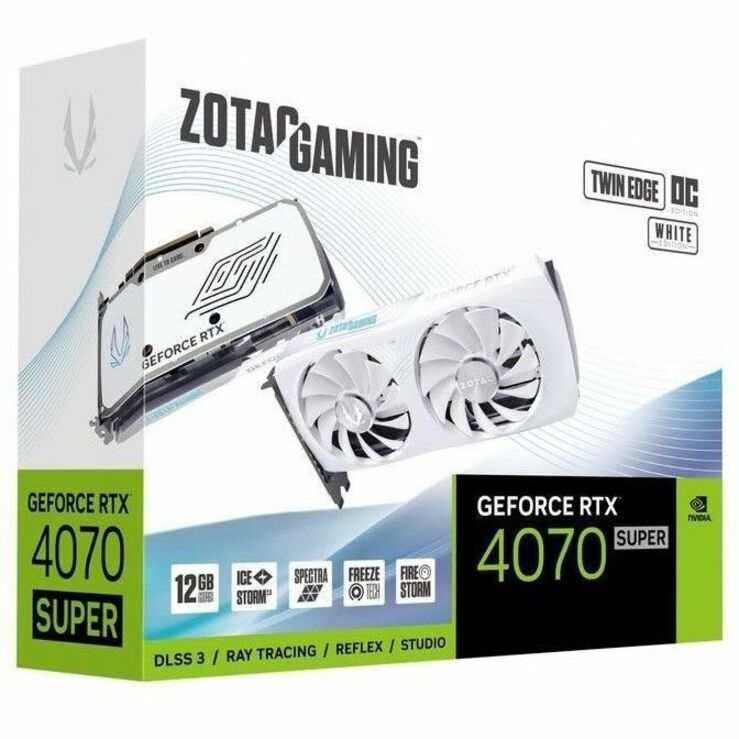 Zotac NVIDIA GeForce RTX 4070 SUPER Graphic Card - 12 GB GDDR6X