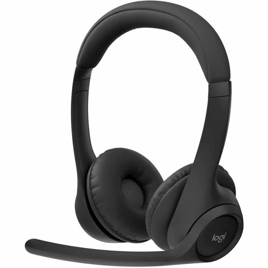 Logitech Zone 305 for Business, Wireless Bluetooth Headset With Microphone, for Google Meet, Google Voice, Zoom, Compatible With Windows, Mac, Chrome, Linux, iOS, iPadOS, Android, Black