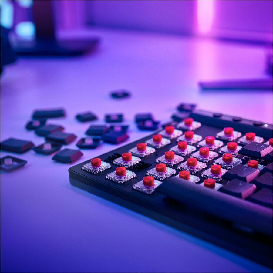 Logitech G515 LIGHTSPEED TKL Low Profile Wireless Gaming Keyboard, LIGHTSYNC RGB, Thin Tenkeyless Design, PBT Keycaps, Tactile (Brown) Mechanical Switches, Black