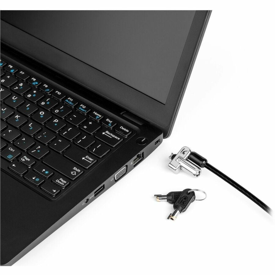 Kensington N17 Keyed Laptop Lock for Wedge-Shaped Slots - Master Keyed On Demand - TAA