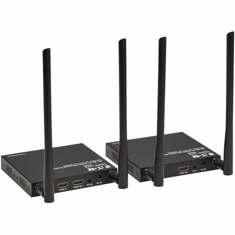 Eaton Tripp Lite Series HDMI over Wireless Extender Kit w IR, 4K 60 Hz, Wireless HDMI, Switchable Channel, Up to 164 ft. (50 m)