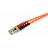 StarTech.com 3m Fiber Optic Cable - Multimode Duplex 62.5/125 LSZH Fiber Jumper Cord - LC/ST