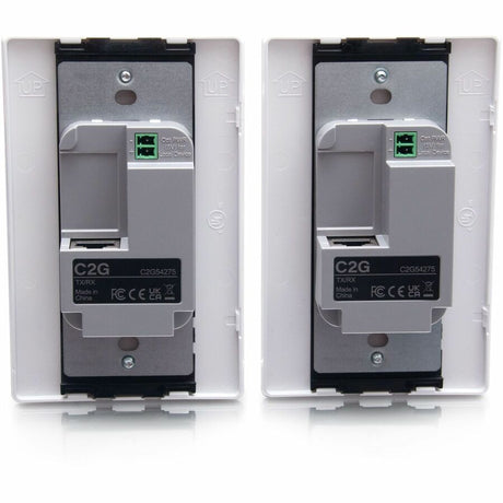 C2G Superbooster USB Camera Extender Over Cat Single Gang Wall Plate to Single Gang Wall Plate Kit