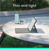 Logitech Combo Touch iPad Air 11-inch (M2), iPad Air (4th & 5th gen - 2020, 2022) Keyboard Case - Detachable backlit keyboard with kickstand - Oxford Grey