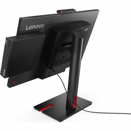 Lenovo ThinkCentre M70q Gen 5 12TD001JUS Desktop Computer - Intel Core i3 14th Gen i3-14100T - 8 GB - 256 GB SSD - Tiny - Black