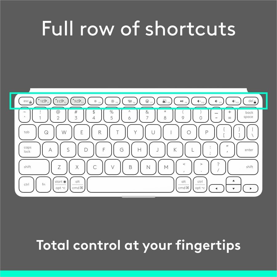 Logitech Keys-To-Go Pale Grey