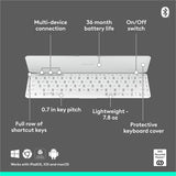 Logitech Keys-To-Go Pale Grey
