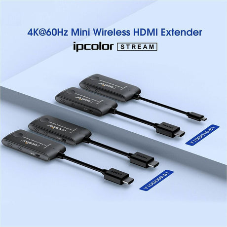 Rocstor TrueReach 4K@60Hz Mini Portable 65ft (20M) HDMI over Wireless Extender