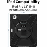 CODi Rugged Case for 13" Apple iPad Pro 13 (M4) (2024)