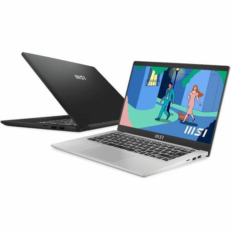 MSI Modern 14 in Ultrabook Laptop, Intel Core i3-1215U, 8GB 128GB SSD - Win 11 Home