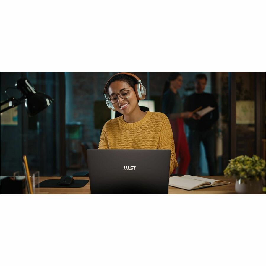 MSI Modern 14 in Ultrabook Laptop, Intel Core i3-1215U, 8GB 128GB SSD - Win 11 Home