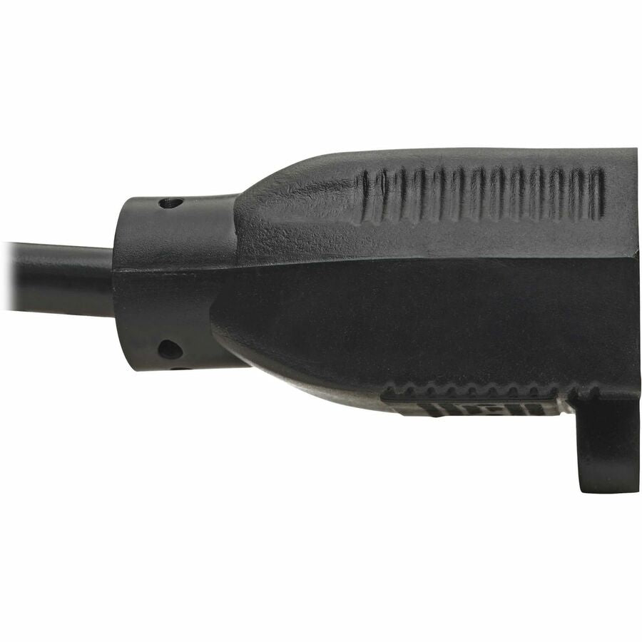 Eaton Tripp Lite Series NEMA 5-15R to C14 Computer AC Power Cable - 13A, 125V, 16 AWG, 1 ft. (0.31 m), Black