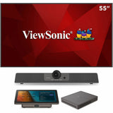 ViewSonic Commercial Display CDE5530-W1 - 4K, 24/7 Operation, Integrated Software and WiFi Adapter - 450 cd/m2 - 55"