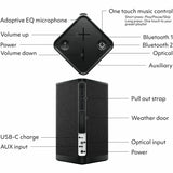 ULTIMATE EARS HYPERBOOM , Portable Wireless Bluetooth Speaker, Loud Speaker, Big Bass, Water resistant IPX4, 150 ft range-Black